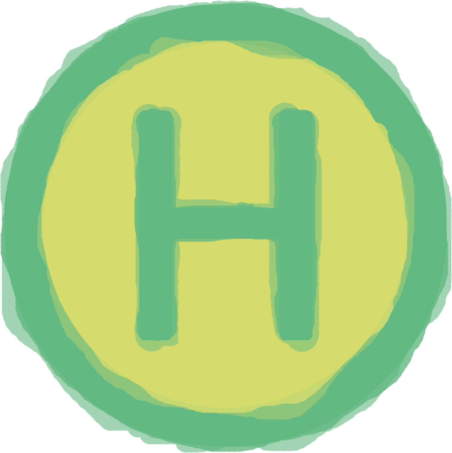Logo for '(H) - The Narrative Exploration Game'